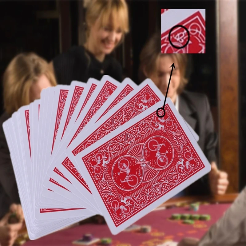 pv-5167 novo segredo marcado stripper deck jogando cartas de pôquer brinquedos mágicos t