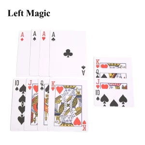 cartões de escolha louca truques de magia surpresa escolher conjuntos de cartões