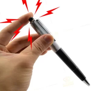 1 pçs criativo choque elétrico caneta brinquedo utilitário gadget mordaça piada engraçado brincadeira truque novidade melhor presente do amigo