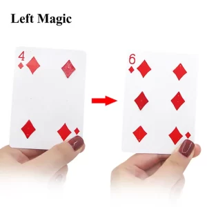fantástico 4 a 6 truques de magia de ponto móvel close up cartão mágico profissional truque mágico ferramenta mágica adereço
