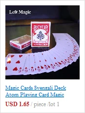 pidr-168329948 cartas de manipulação finas poker truques mágicos tamanho padrão fino jogar cart