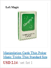 pidr-168329949 cartas de manipulação finas poker truques mágicos tamanho padrão fino jogar cart