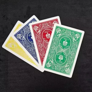 fuga ace (cartões jumbo) truques de magia cartões em branco mudanças para cartão ace desaparece poke close up ilusões truques magia mental